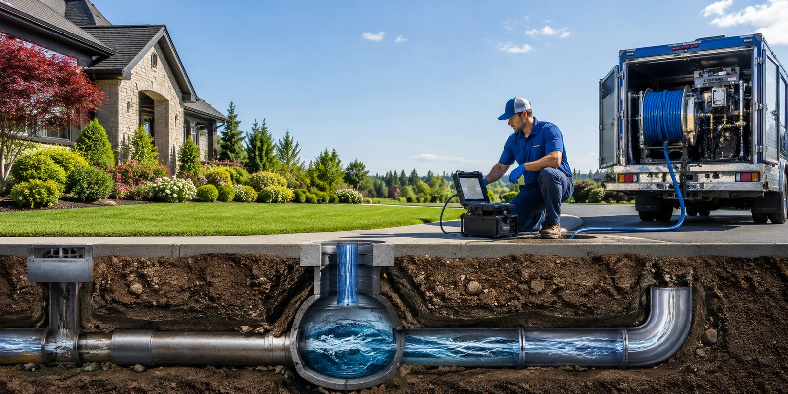 Drainage restoration information for Hennepin, OK